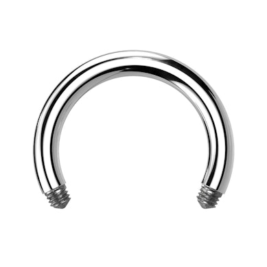 Løs hestesko af titanium