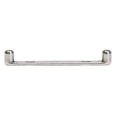 Flad surface bar af titanium