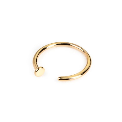 Næsering af 14 karat guld