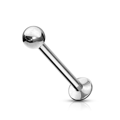 Push-in labret af kirurgisk stål