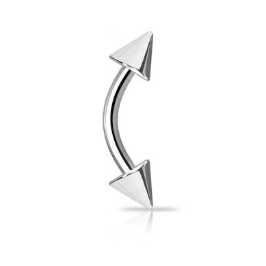 Buet stav med spikes i titanium