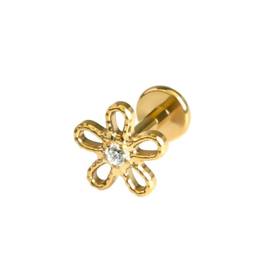 Blomsterlabret af titanium