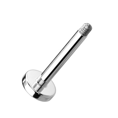 Løs labret af titanium