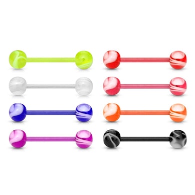 8 tungepiercinger 89 kr
