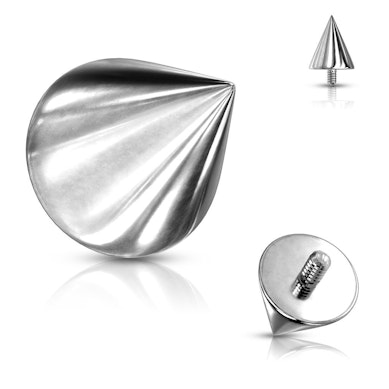 Dermal anchor spike