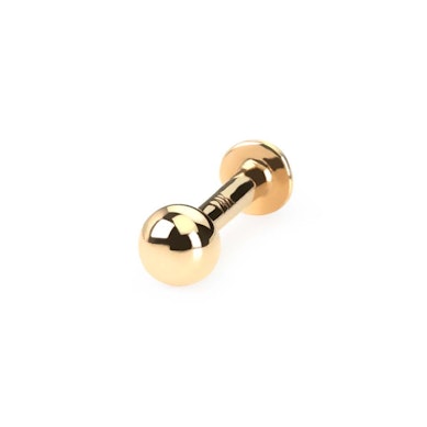 Labret af 14 karat guld