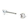 Brystpiercing med hjertesten Piercingsmykker - Danmark