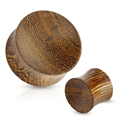 Plug af snakewood.
