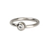 Ring med fast kugle og sten Piercing - Danmark