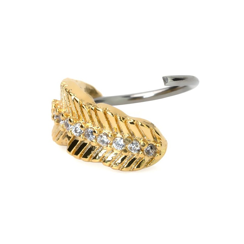 Ring i flere designs og farver Kropspiercing - Danmark