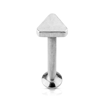 Labret med trekantet top og indvendigt gevind