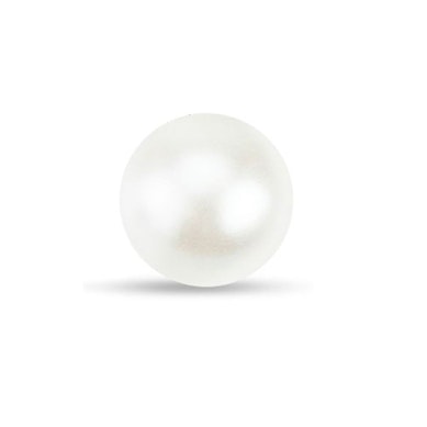 Piercingkugle af akryl med perlelook