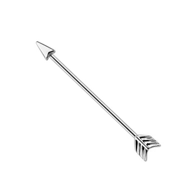 Industrial piercing formet som pil