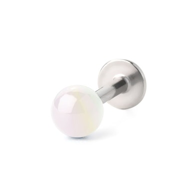 Labret med metalliske kugler