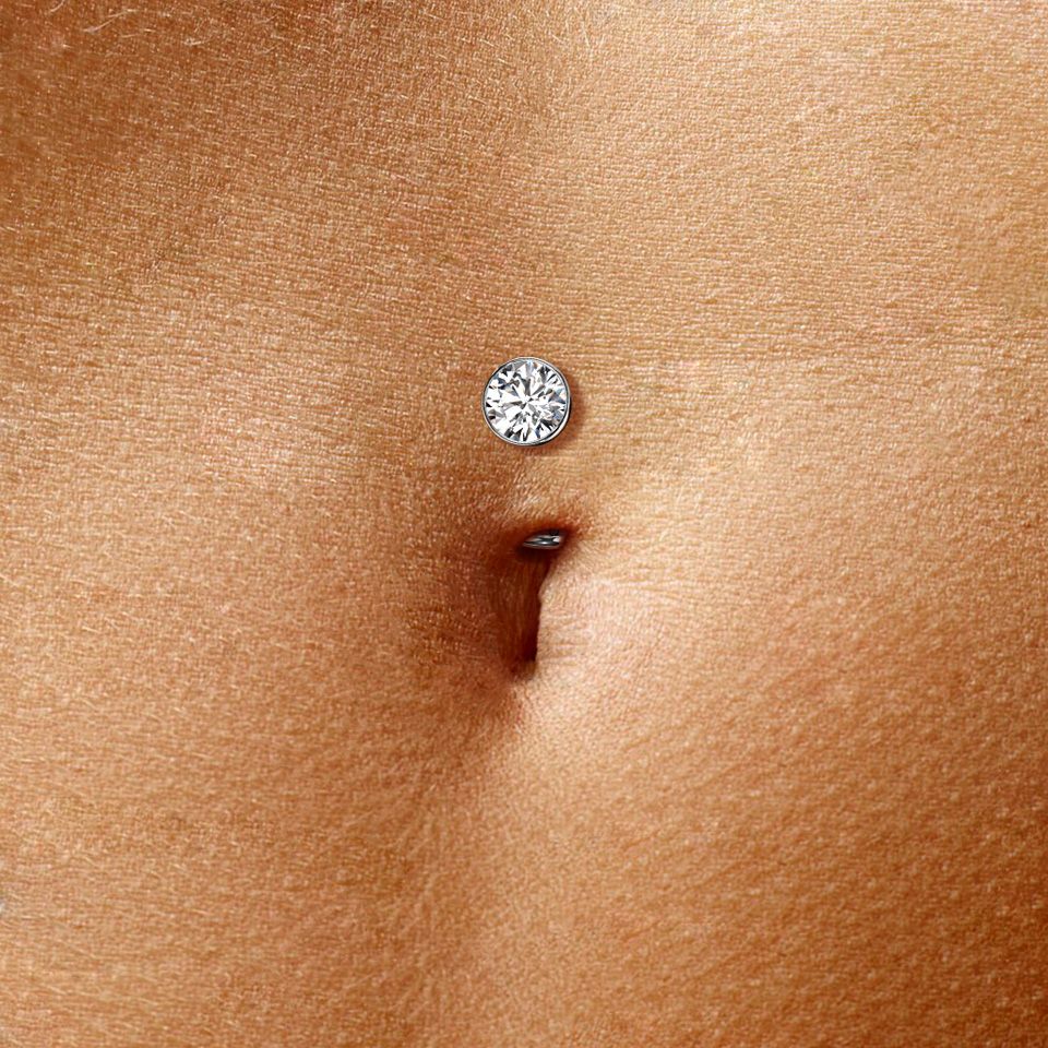 Floating navlering af titanium