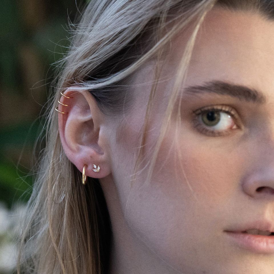 Fake ørepiercing