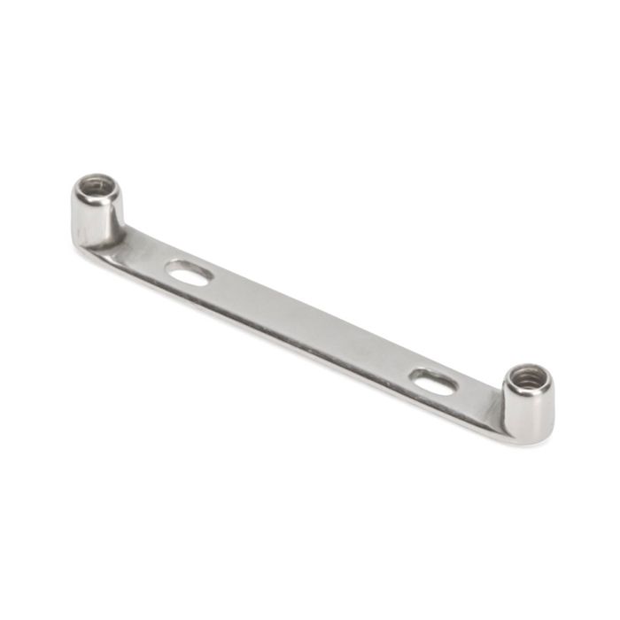 Flad surface bar af titanium