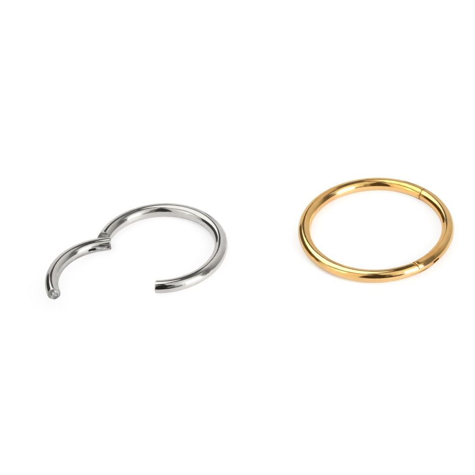 Endeløs ring med hængsel