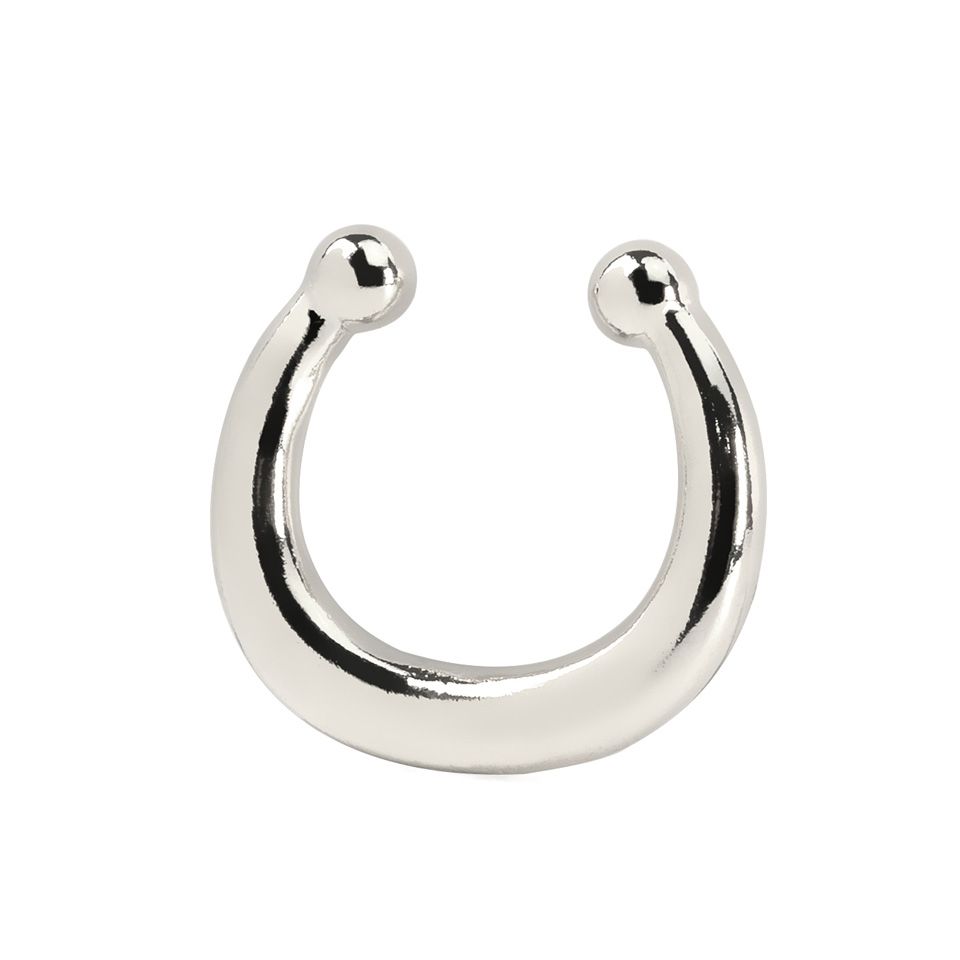 Fake septumpiercing i simpelt design