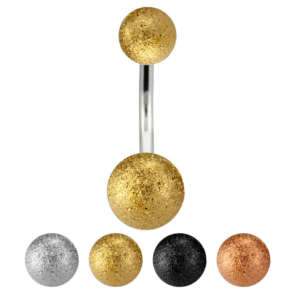 Navlepiercing med diamantlook