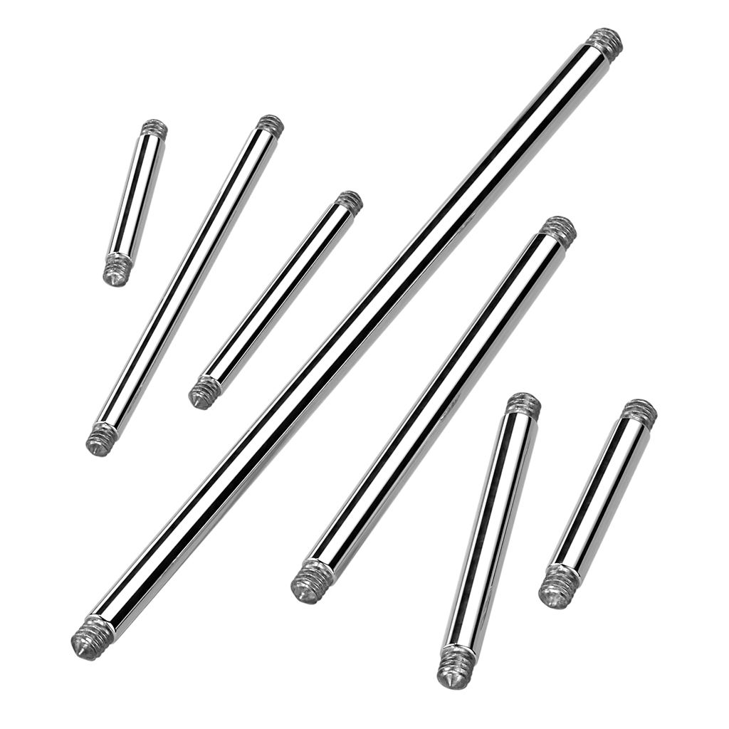 Løs lige stav af titanium