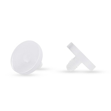 Retainer til dermal anchor-Hvid