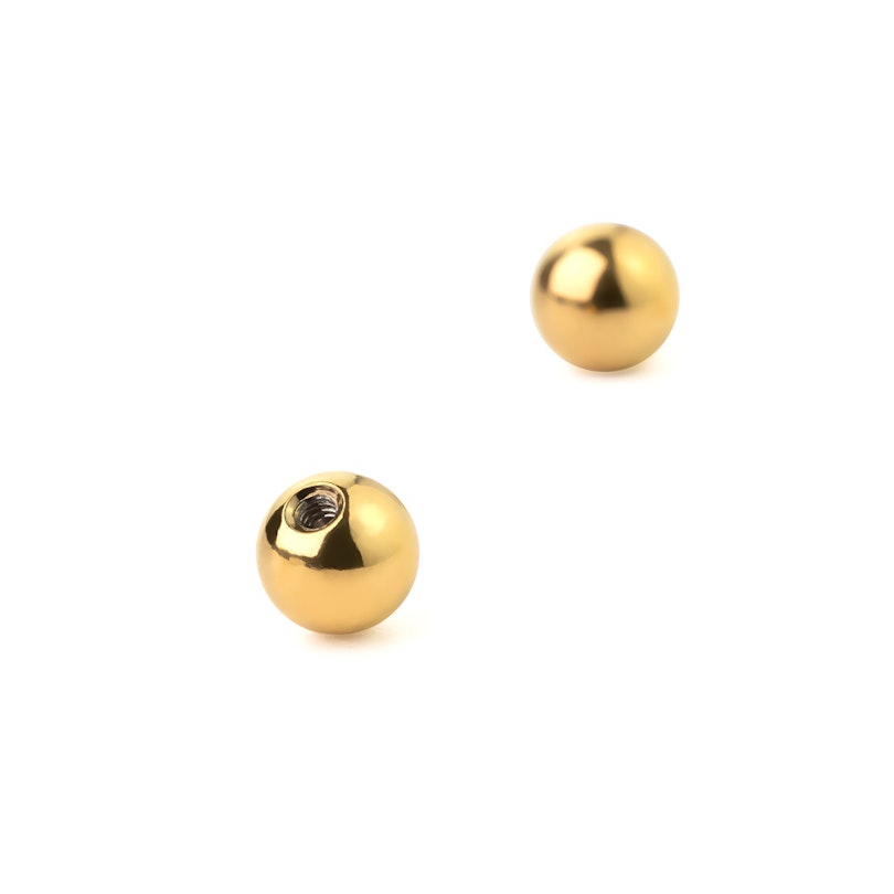 Piercingkugle i udvalg af farver Kropspiercing - Danmark