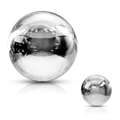 Piercingkugle til indvendigt gevind