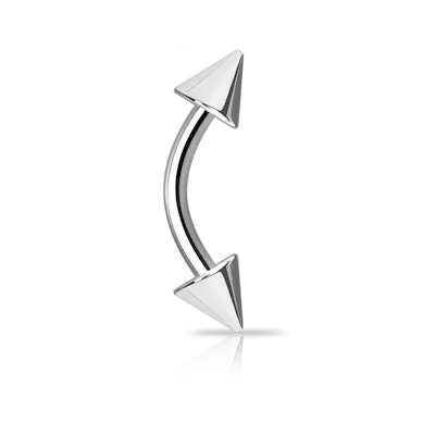 Buet stav med spikes i titanium