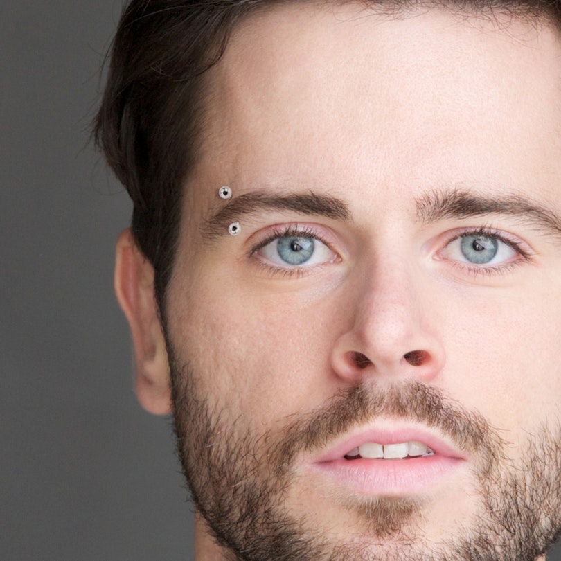 Buet stav med indvendigt gevind Piercinger - Danmark