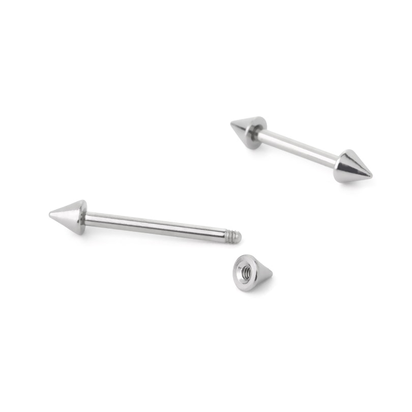 Piercingstav med spikes Piercinger - Danmark