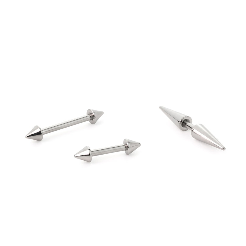 Piercingstav med spikes Piercing - Danmark