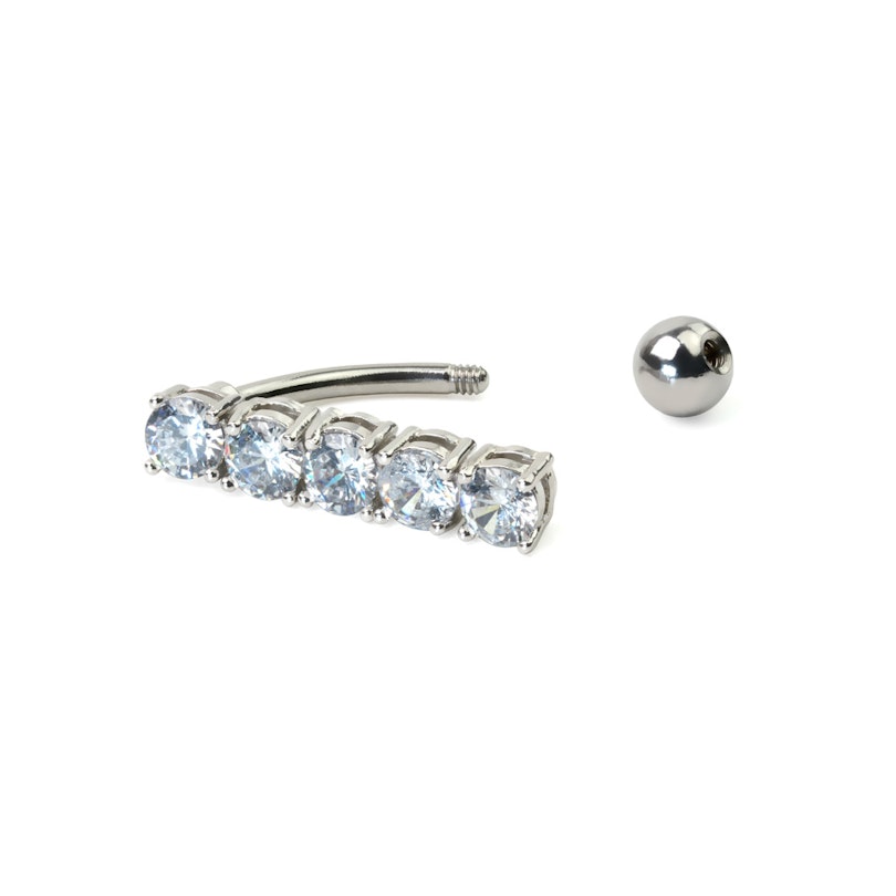 Navlepiercing med bevægelige led Piercinger - Danmark