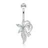 Navlepiercing med blomst og ranker Piercing - Danmark