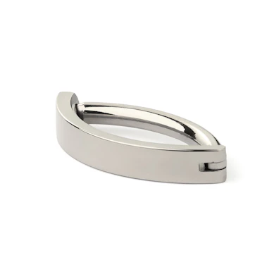 Stilfuld navlering-clicker i titanium