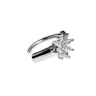 Belly clicker med funklende blomst Piercingsmykker - Danmark