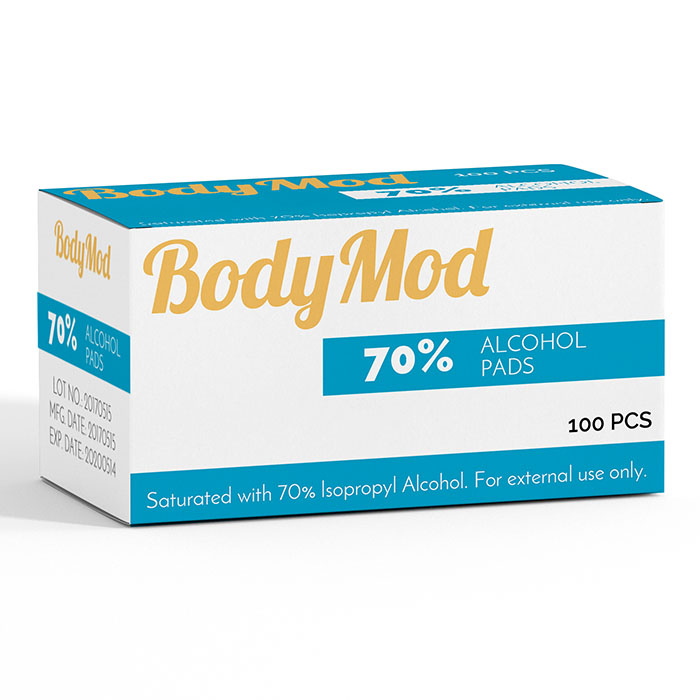 Desinficerende spritserviet - æske med 100 stk. Kropssmykker - Danmark