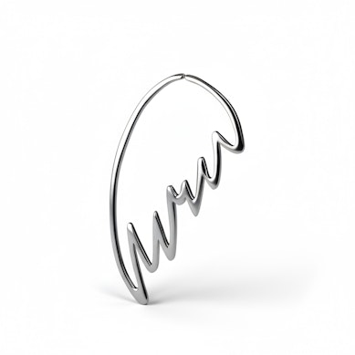 Tunnelring formet som vinge