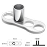 Dermal anchor base af titanium Piercing - Danmark