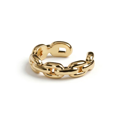 Earcuff i kædedesign