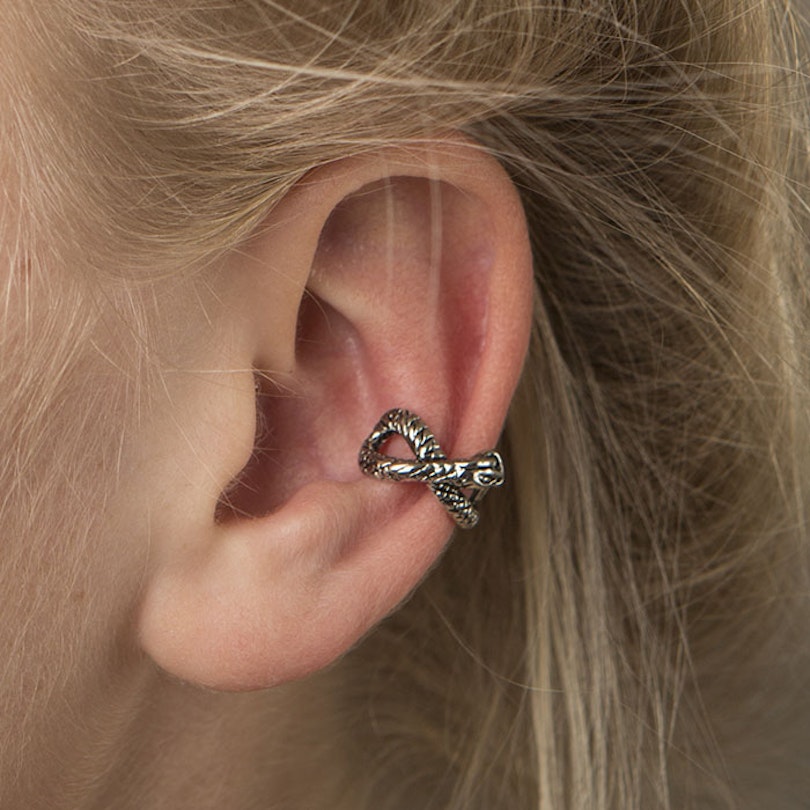 Earcuff med slange Kropssmykker - Danmark