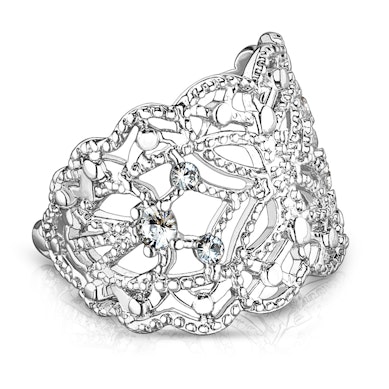 Earcuff med filigran-sommerfugl