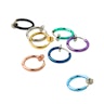 Pakke med 8 fake ringe Piercinger - Danmark