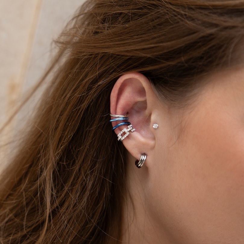 Pakke med 8 fake ringe Kropspiercing - Danmark