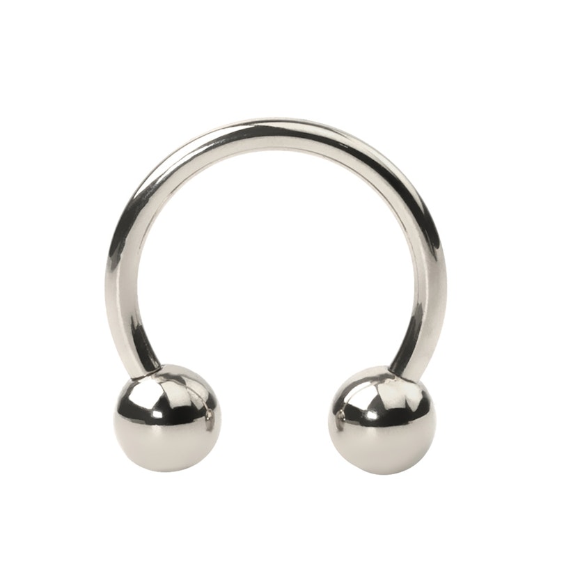 Hestesko af titanium Piercingsmykker - Danmark