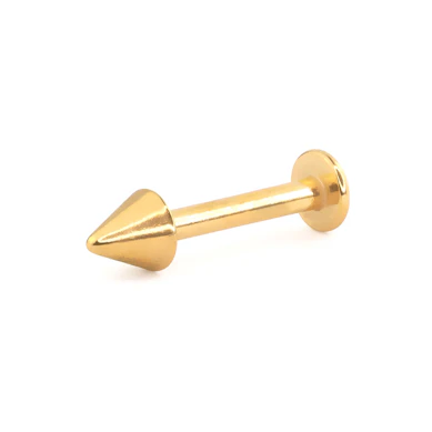 Labret i flere farver med spike