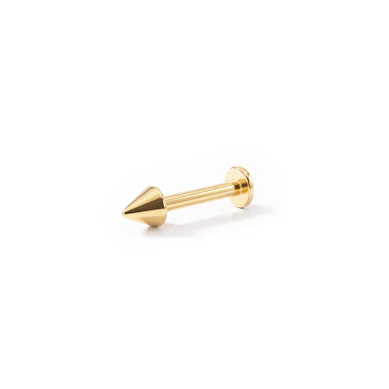 Labret i flere farver med spike