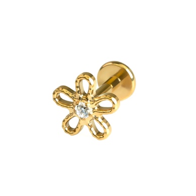 Blomsterlabret af titanium