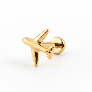 Flylabret af titanium