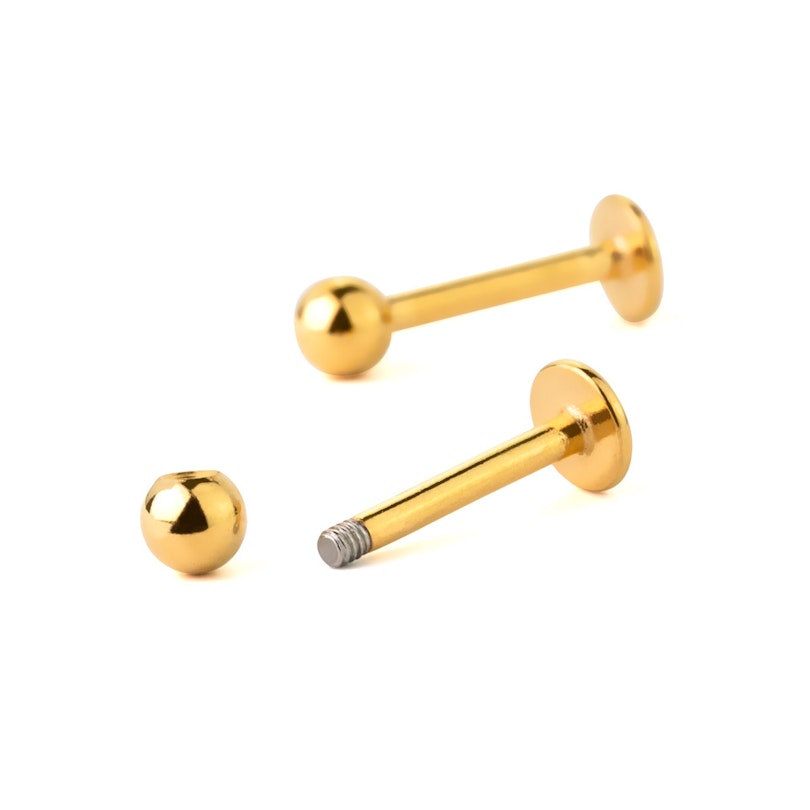 Labret i flere farver Piercinger - Danmark